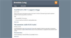Desktop Screenshot of brendanlong.com